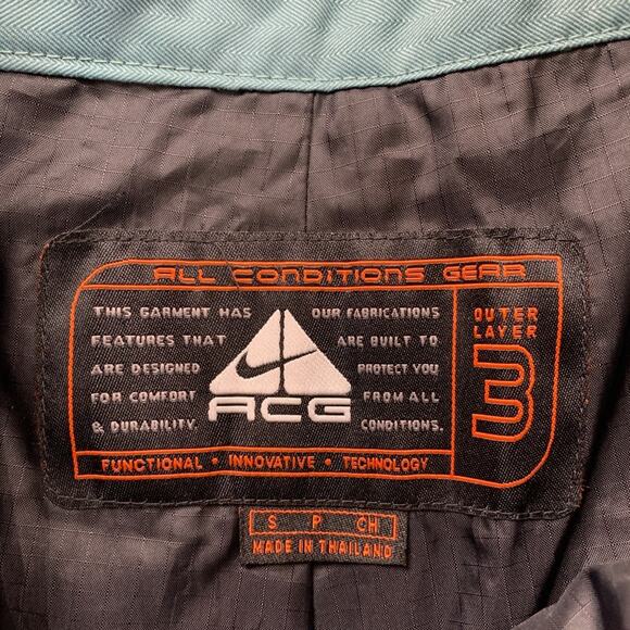 Vintage Nike Snow Pants Mens S Small ACG Outer Layer 3 Cargo Hiking Snowboarding - Picture 8 of 12